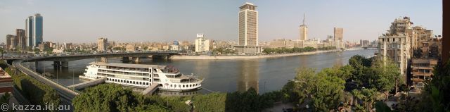 View from my room at the Marriott Hotel